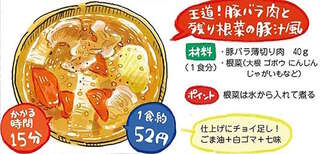 野菜不足を解消！ ハンパに余った食材で作る「具沢山味噌汁」 ／おひとりさまのゆたかな年収200万生活2