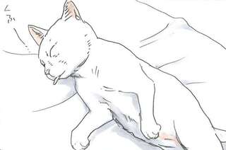 保護された子猫は、もう無防備に寝るように。「行列」の目的は...え？／拾い猫のモチャ3