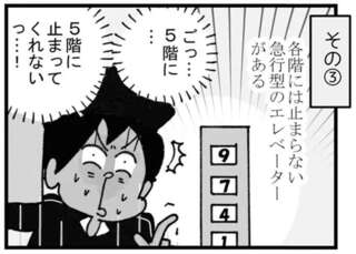 エレベーターで間違って押した階床ボタン。キャンセルするには...／リアル宅配便日記