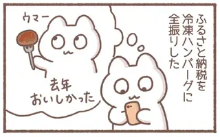 おいしかった「ふるさと納税のハンバーグ」。調子に乗って全振りしたら...ああ／毎日がんばっていきる、えらい