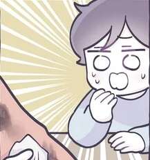 「だいじょぶヨ」5歳児に慰められる母。息子が心配しているのはひょっとして...／るしこの子育て日記4