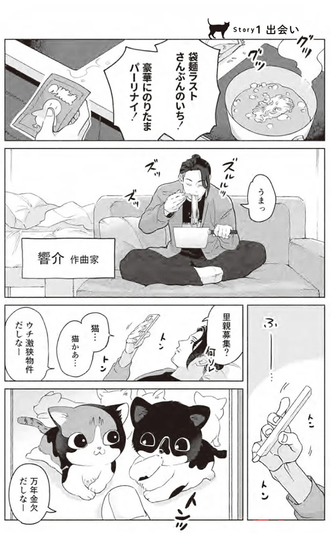 『借金1000万作曲家の人生を変えてくれた猫の話』 21.webp