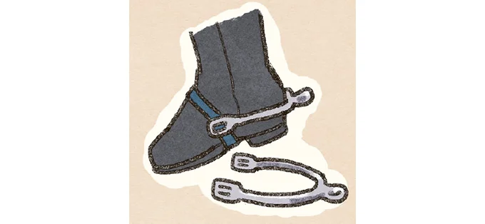 三日坊主な私だけど大丈夫? まずはそろえるべき「乗馬5点セット」/馬に乗らずにいられない! 03-18.png