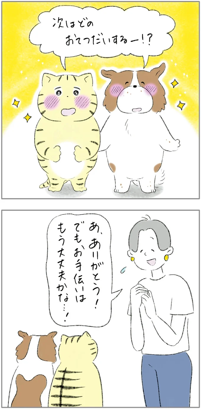 『ターとアグのしあわせ日和 元ノラ猫と元保護犬、ふたりは親友』 03-10.png