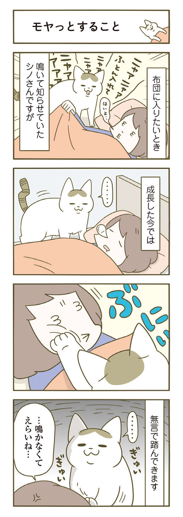 うちの愛猫は顔で語る!? チラチラと無言で視線を送る先に...／うちの猫がまた変なことしてる。4 11.jpg