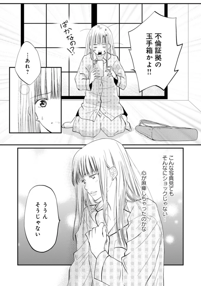 「ばかなの!?」夫のスマホには不貞の証拠が山のように。妻が気付いたことは...／チンカルボー 08-03.webp