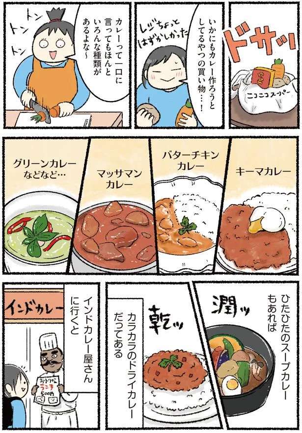 何があっても心を晴れやかにしてくれる料理、それがカレー！ ／今日も