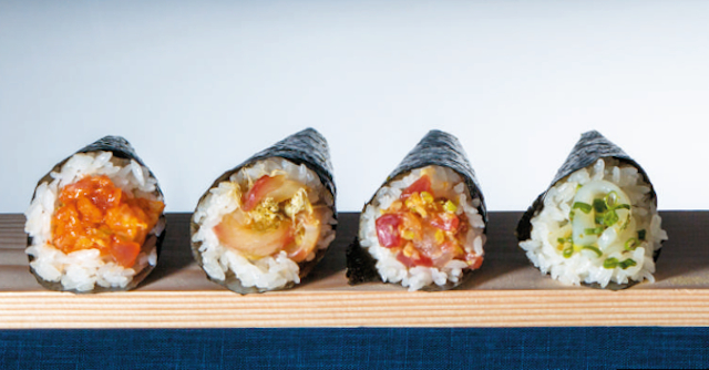 かに缶タルタルにイカ柚子こしょう...ごはんにもお酒にも合う「世界最小手巻き寿司」のススメ 111-003-085.jpg