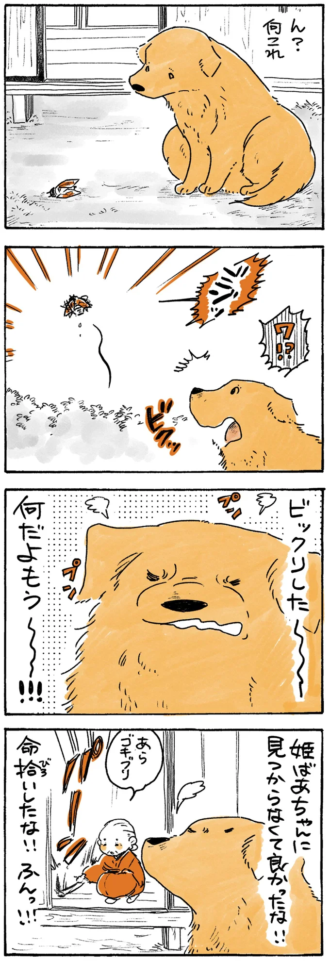 クールな獣医さんが口走った赤ちゃん言葉！ おばあちゃんに聞こえた...⁉／姫ばあちゃんとナイト 126.png