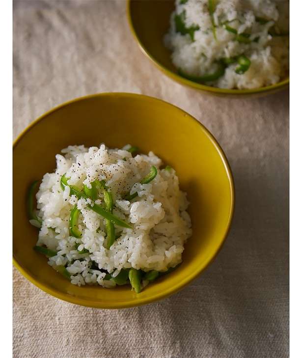 生のピーマンを蒸らすだけの「ピーマンごはん」レシピ【管理栄養士の長谷川あかりさん提案】 12814958_615.jpg