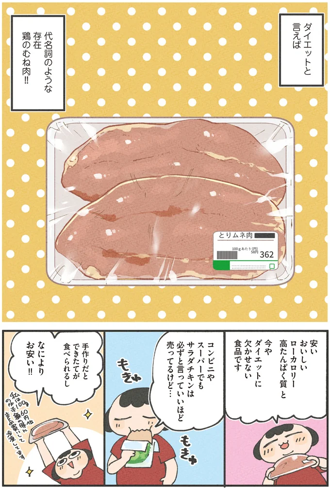 【30キロ痩せ】調味料次第でレシピ無限大! ダイエットの強い味方・鶏むね肉/食べるのを1回も我慢せずに30キロ痩せました! 13268461.webp