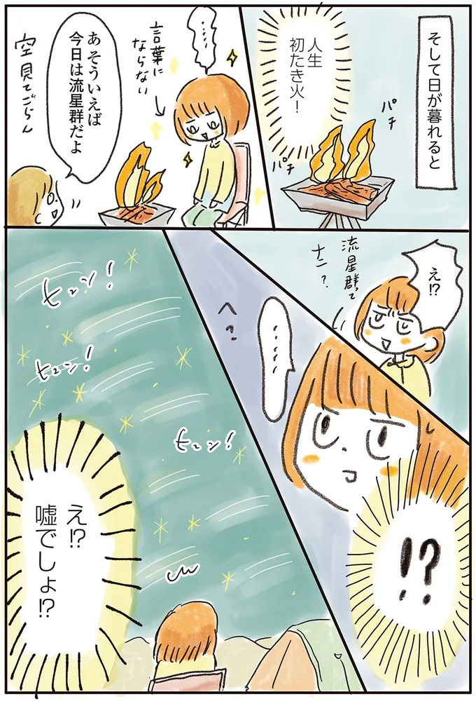 私も始めよう。空いっぱいの流星群に心奪われたドキドキの初キャンプ／ゆるっと始める キャンプ読本 13301629.webp