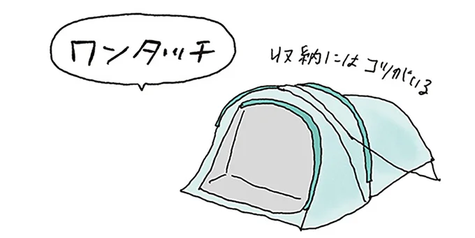 やば、大きすぎた...初めてキャンプ道具を買う時はサイズに注意！／ゆるっと始める キャンプ読本 13307212.webp