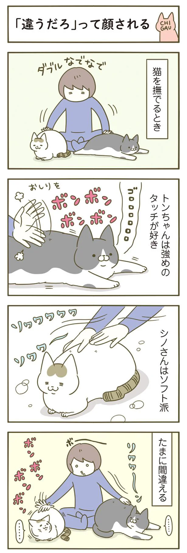 愛猫が毛づくろい中、急にハッ！ どうしたかと思ったら...／うちの猫がまた変なことしてる。4 13309592.webp