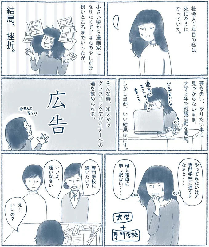 ブラックな職場で心身がボロボロ。きれいだった部屋も散らかっていき...／わたしのウチには、なんにもない。 1 13774667.webp