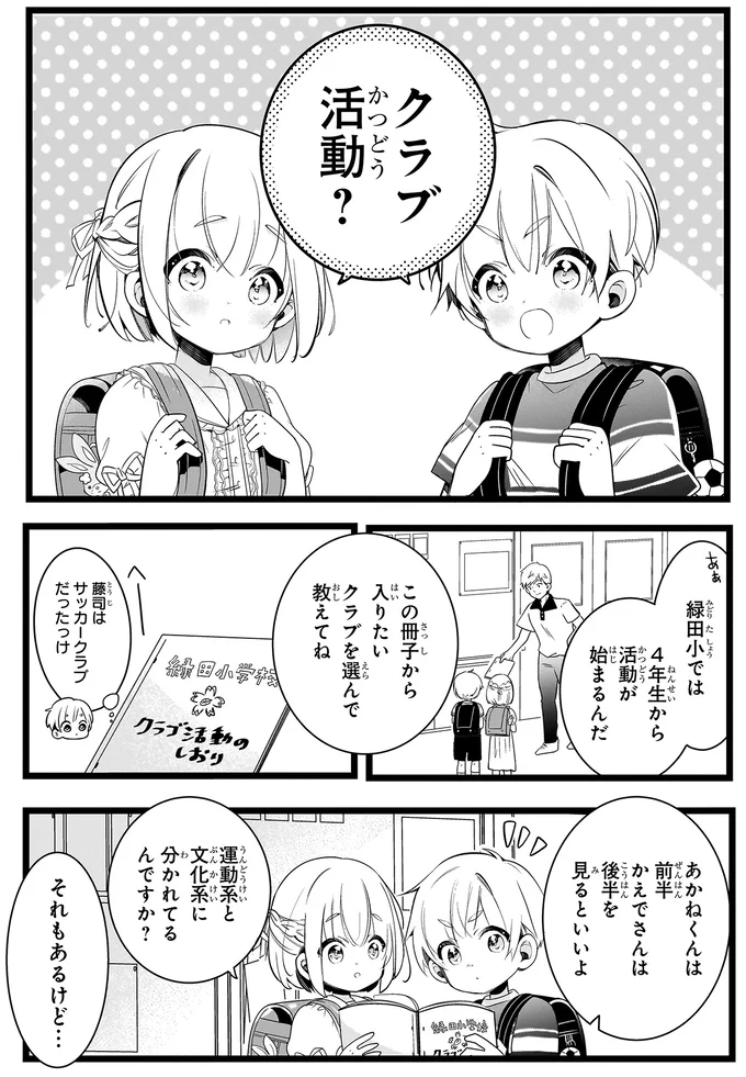 男女でクラブ活動は別...小4のきょうだいが学校の方針に抱いた疑問/ふたごチャレンジ! 14005281.webp