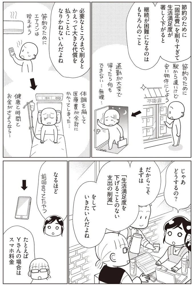 「固定費」の見直し。生活満足度を下げないことが節約を長続きさせるコツ／貯金ゼロから「貯められる人」になりました 14063017.webp