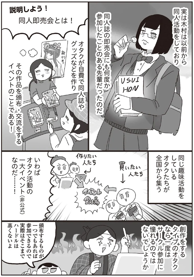 先輩に教わりながら執筆、コピー、製本。初の同人即売会に参加だ！／えるぽぴの楽しい黒歴史ライフ 14264568.webp