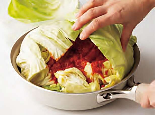 【料理研究家ふじたかなさん直伝】重ねて火にかけるだけで完成「ロールキャベツ」のレシピ 14380555_615.jpg