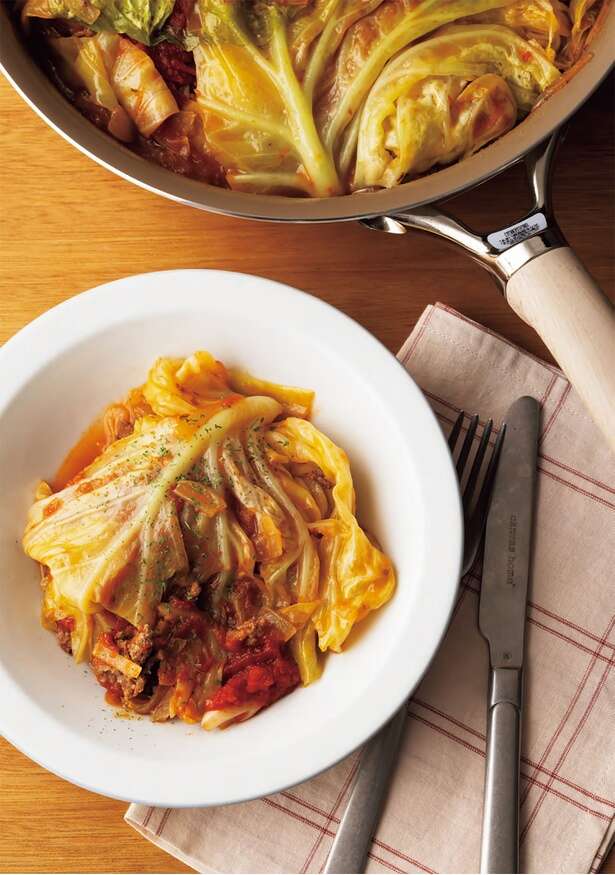 【料理研究家ふじたかなさん直伝】重ねて火にかけるだけで完成「ロールキャベツ」のレシピ 14380556_615.jpg