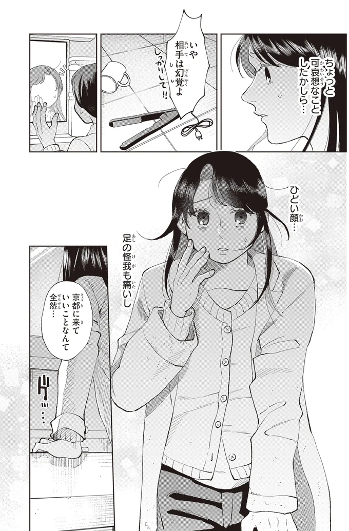 怪我はするわ幻覚は見るわ...嫌なこと続きの京都でよかったことは?/京都伏見のあやかし甘味帖1 14446508.webp