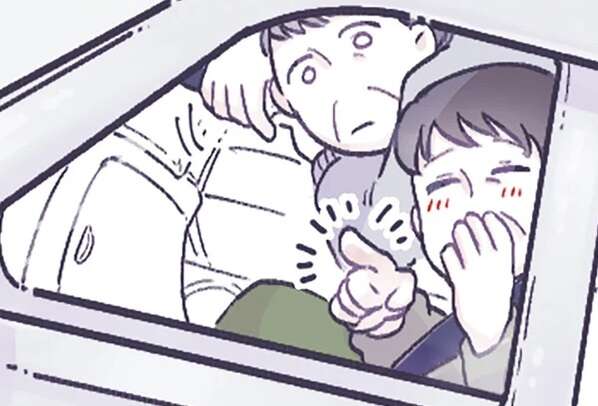 幼い息子とバスでお出かけ。信号待ちの車内で、心が温かくなった出来事／るしこの子育て日記1