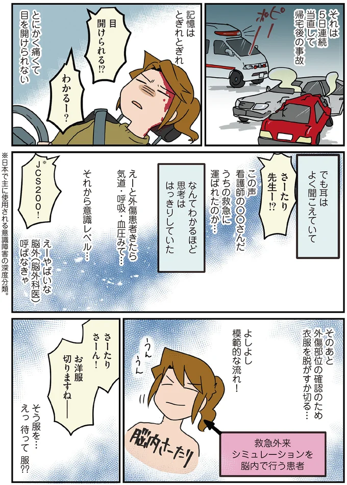 「パンツ問題」は大事。もし交通事故で救急手術になったら...あああ／腐女医の医者道7 14572686.webp