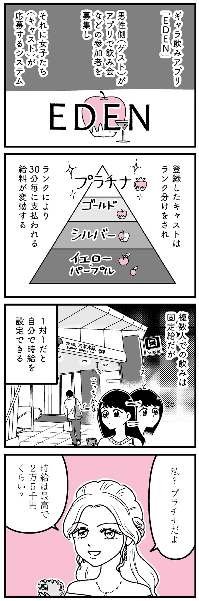 4時間で約2万円...！ 平凡な女子大生は「ギャラ飲み」で欲にかられ始めて／人生もっとうまくやれたのに 14695906.webp