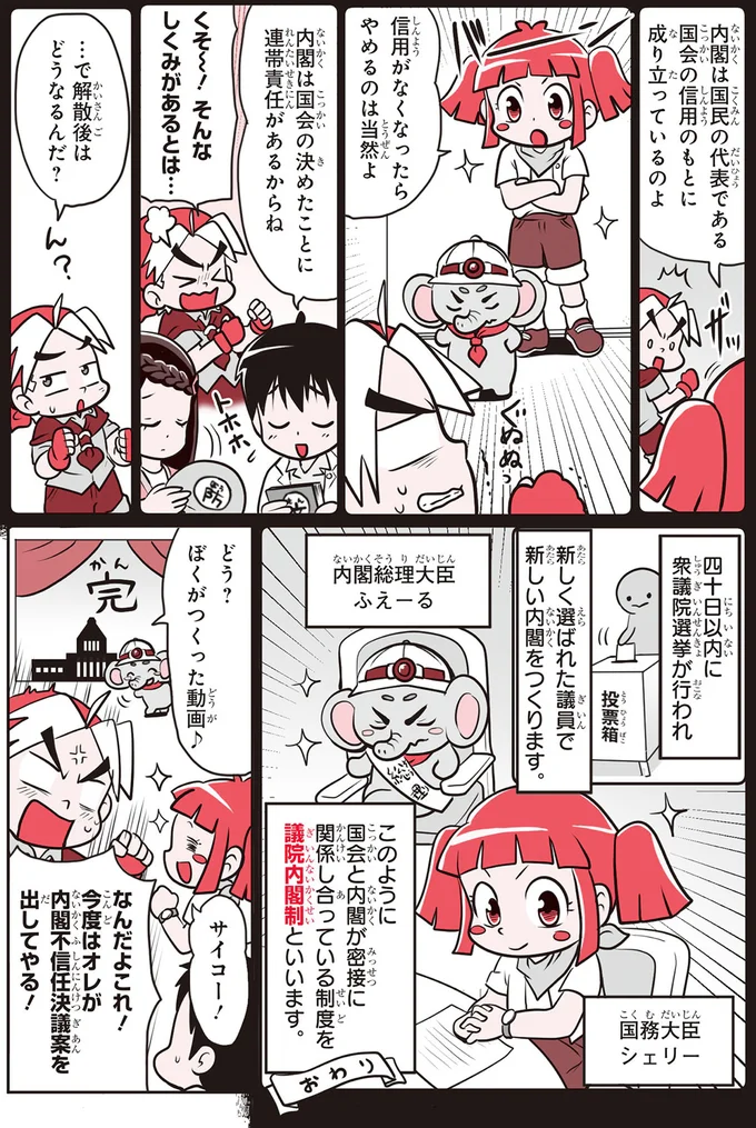 『角川まんが学習シリーズ　のびーる社会 政治のしくみ 憲法・選挙・国際社会他』 14746272.webp