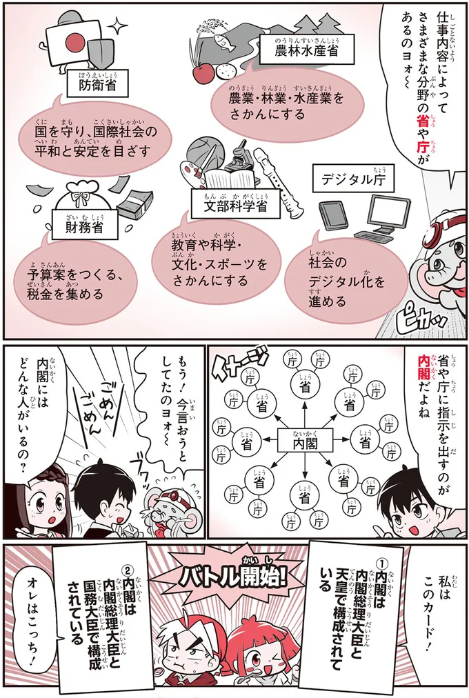『角川まんが学習シリーズ　のびーる社会 政治のしくみ 憲法・選挙・国際社会他』 14746277.webp