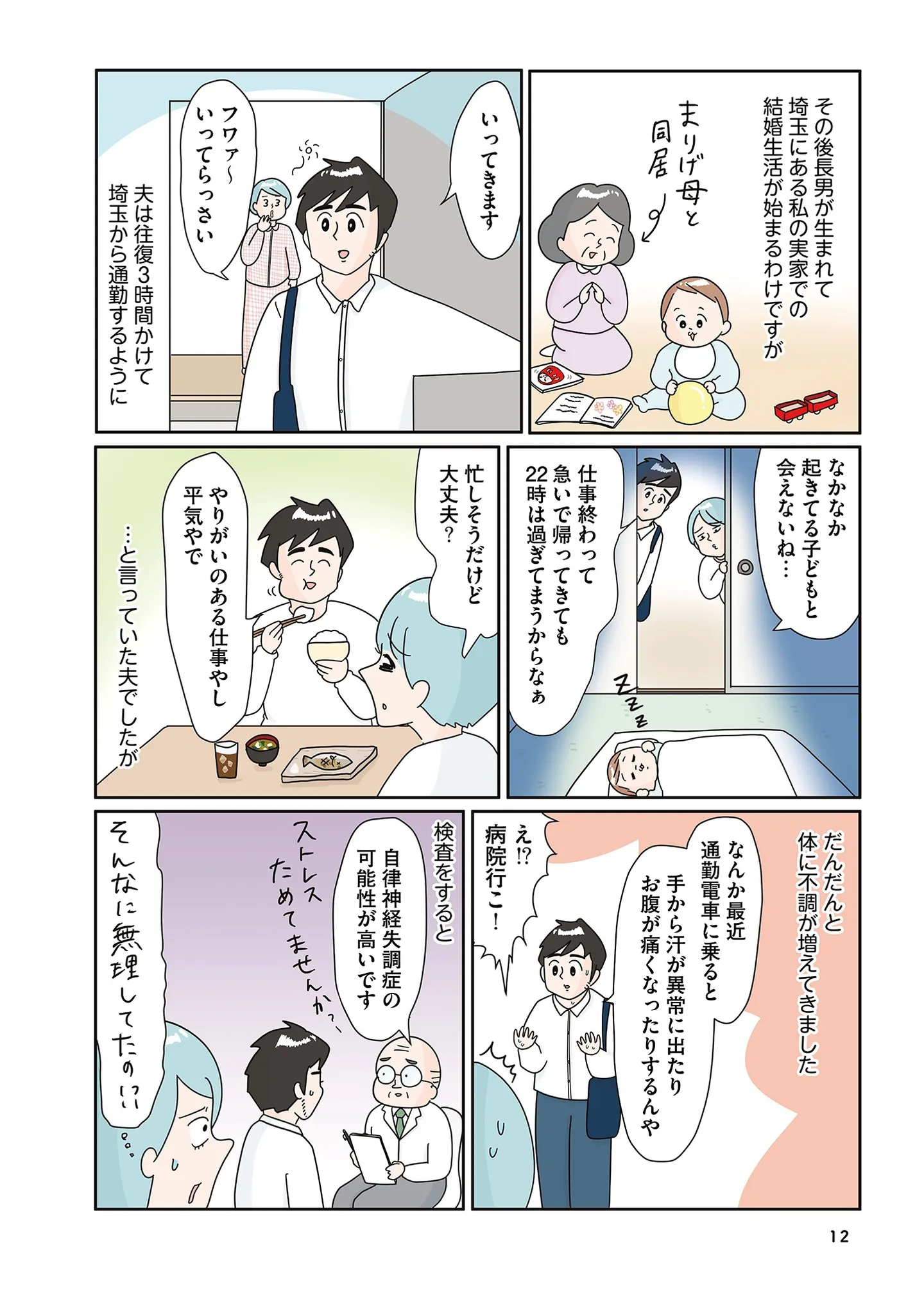 埼玉の実家で結婚生活を開始。でも夫の通勤時間は往復3時間!?／まりげ母ちゃんの全力日本海ライフ 14862232.webp