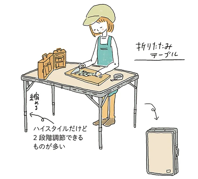 キャンプ用のテーブルとチェアの選び方を、キャンプコーディネーターが解説/ゆるっと始める キャンプ読本 15014074.webp