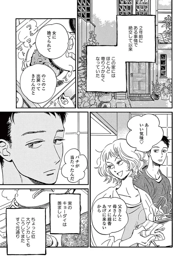 長年付き合った彼女と同棲解消。実家に出戻ったものの、そこは歓迎される場所ではなく...／ムサシノ輪舞曲 15195255.webp