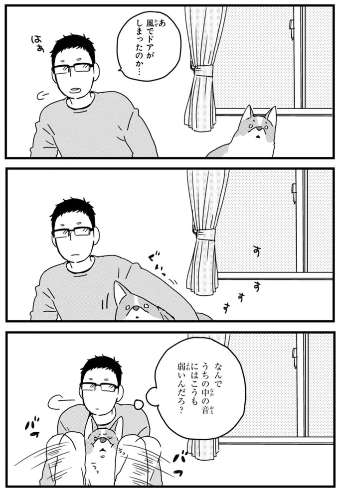 「ワンコの体の不思議」。ここが足と連動してる...？／あしょんでよッ ～うちの犬ログ～1 15487232.webp