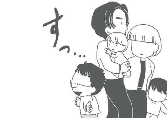 いつも少ししか会えないパパ。公園で見かけて思わず駆け寄ったら...え、何でそんなこと言うの？／腐りゆく家族