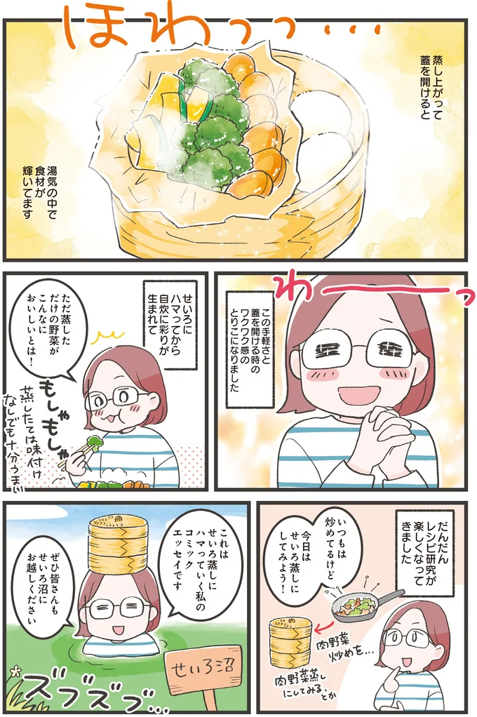 手軽さとワクワク感のトリコ！ ズボラ女子が「せいろ」に出会った ／ズボラ人間、せいろ蒸し生活はじめました！ 16314658.webp