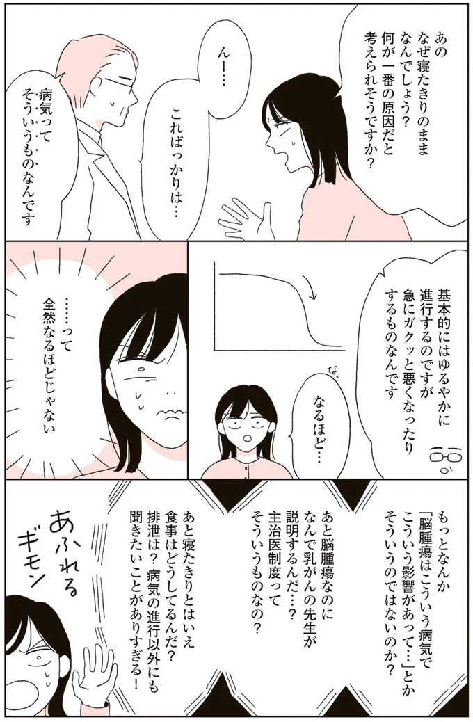 「うそでしょ？え？」母の入院から数週間後に連絡。その「病名」に冷静ではいられず...！／20代、親を看取る。 02-06.png