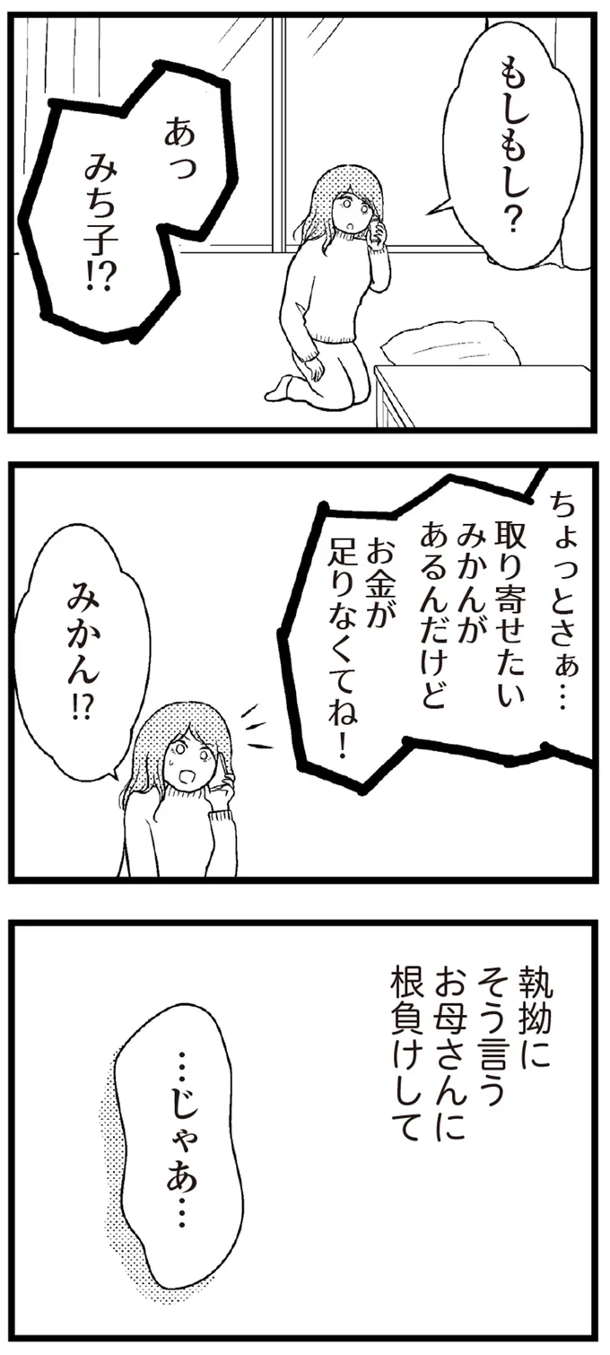 近所に見栄を張って散財を続けた義母。こんな人の返済を肩代わりするなんてお断り！／夫に内緒で借金300万 19-re01.webp