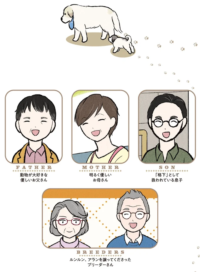 先輩犬のまったりタイムは邪魔しちゃダメ！ 我が家のワンコたちの日常／今日のルンルン 01-02.webp