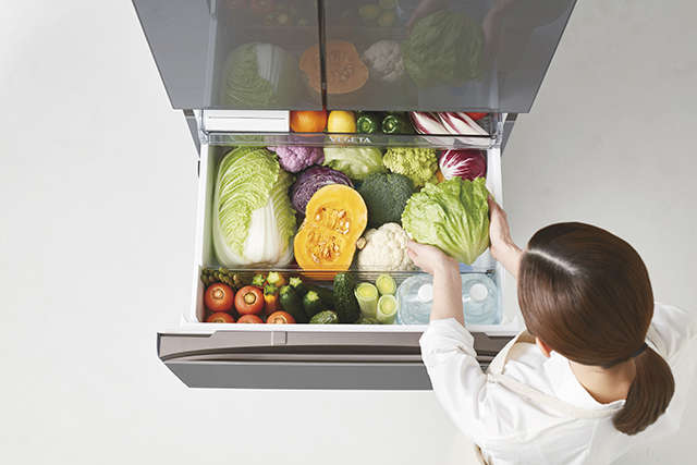 TOSHIBA 冷蔵庫ベジータ フレッシュベジタブルBOX - 冷蔵庫・冷凍庫