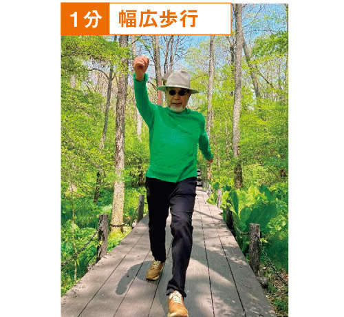 ウォーキングは歩数より歩き方！ 74歳の医師・鎌田實さんが実践する「何歳になっても歩ける体作り」 2212_P141_04_W500.jpg