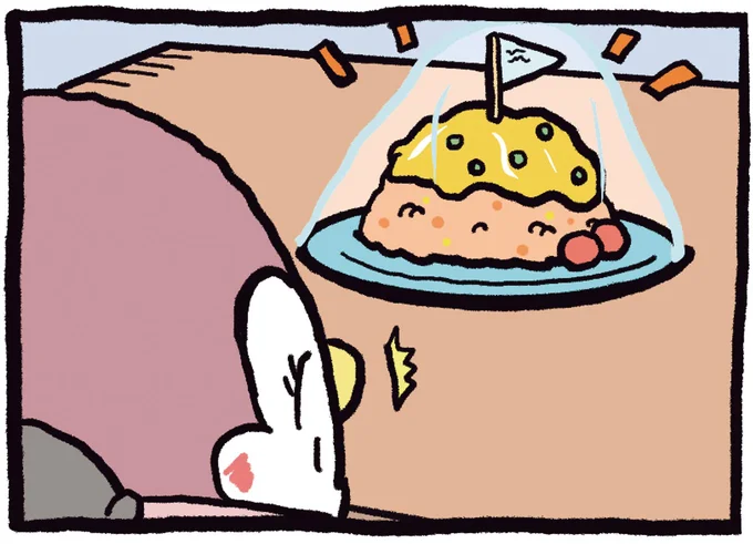 ママのために作ったお子様ランチ。旗に書かれた「息子の言葉に」に涙...／ちゃんぺんとママぺんの平凡だけど幸せな日々 2