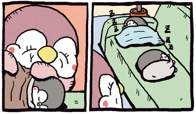 ウトウト、ふわり。毛布で連鎖する家族の優しさ／ちゃんぺんとママぺんの平凡だけど幸せな日々 2