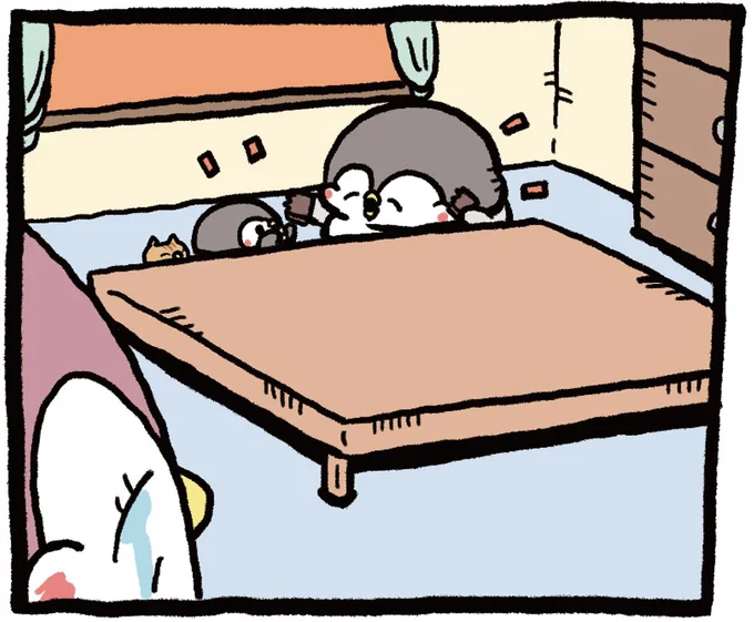 優しいね。ご褒美のチョコを弟にもおすそ分け／ちゃんぺんとママぺんの平凡だけど幸せな日々 2