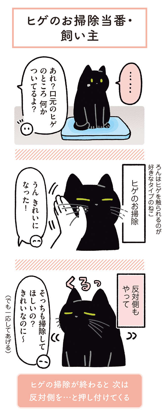 「どこで覚えたの」うちの猫の気の引き方がかわいすぎて...たまらない！／黒猫ろんと暮らしたら 22.jpg