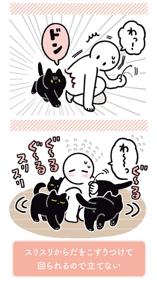 「貴族か？」愛猫の得意技「お手」が進化。こんなことされたら幸せすぎて...！／黒猫ろんと暮らしたら 11.jpg