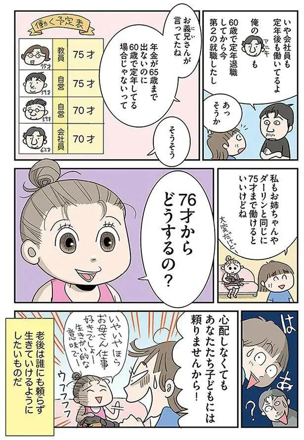 57歳、老後までまったなし！ 全然できてない老後貯金、どーする...？／アラフィフさんいらっしゃ～い！ 4.png