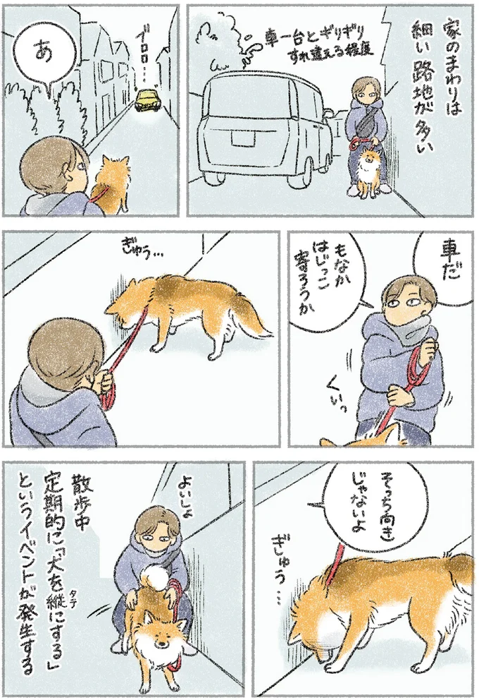 フシュ...腹ペコの愛犬が怒って向かった先。頭脳戦に勝利した犬の「この表情」／犬を揉む 12.png