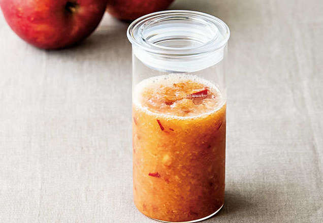 悪玉菌を減らして腸内環境を良くする「すりりんご酢」とかんたんアレンジレシピ
