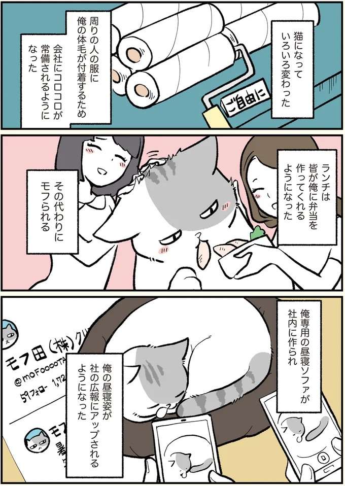 ある朝起きたら猫になっていた!? そのまま出社すると...／ブラック企業の社員が猫になって人生が変わった話 black1_3.jpeg